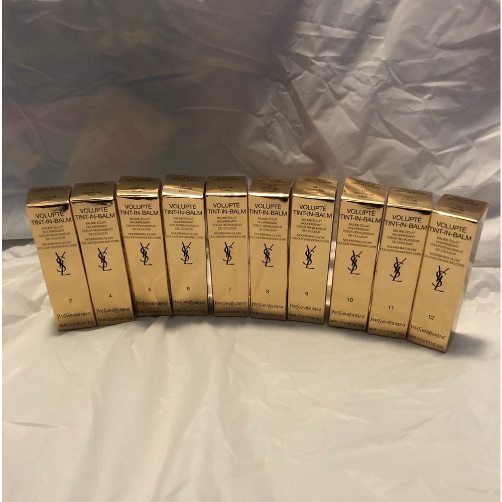 Set of 10 YSL Volupte Tint-in-Balm